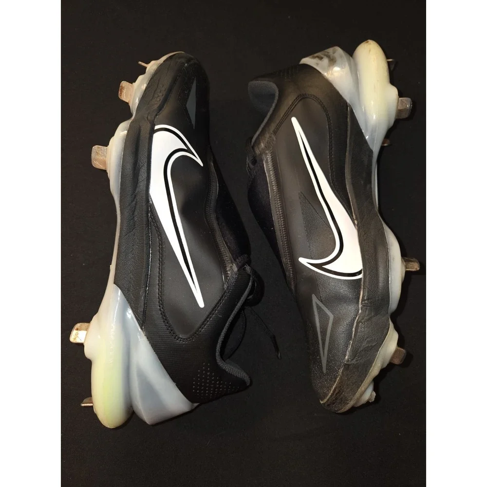 Nike‎ Force Zoom Trout 8 Pro Mens Size 9 Metal Black Baseball Cleats CZ5915-010